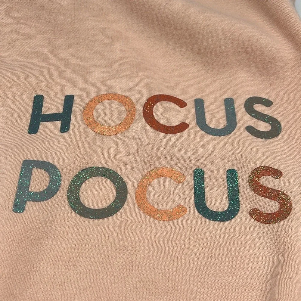 Sydney & Co. Hocus Pocus Dog Hoodie‎ Pet Costume Apparel Pastel Peach Medium